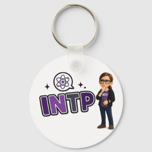 INTP — The Investigative Mind Key Ring