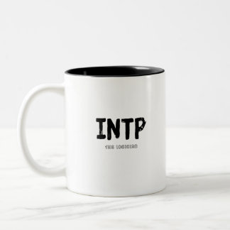 INTP - The Logician (Black) Two-Tone Coffee Mug