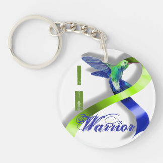 Intracranial Hypertension Warrior Key Ring