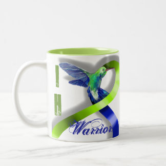 Intracranial Hypertension Warrior Two-Tone Coffee Mug
