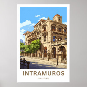 Intramuros Philippines Poster