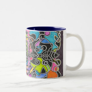 intreccisimmetrici Two-Tone coffee mug