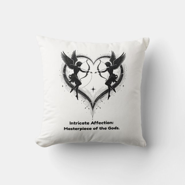 Intricate Affection T-Shirt Cushion (Front)