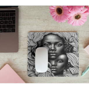 Intricate Beauty Eyes of the Soul Mouse Mat