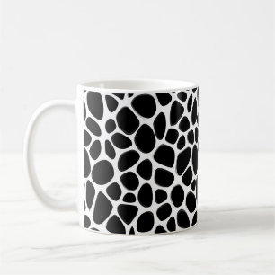 Intricate Black and White Pattern Coffee Mug