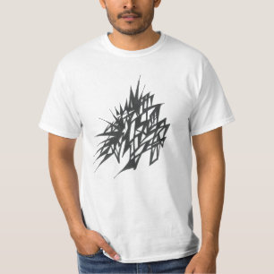Intricate Black White Abstract Tribal Tattoo Art T-Shirt
