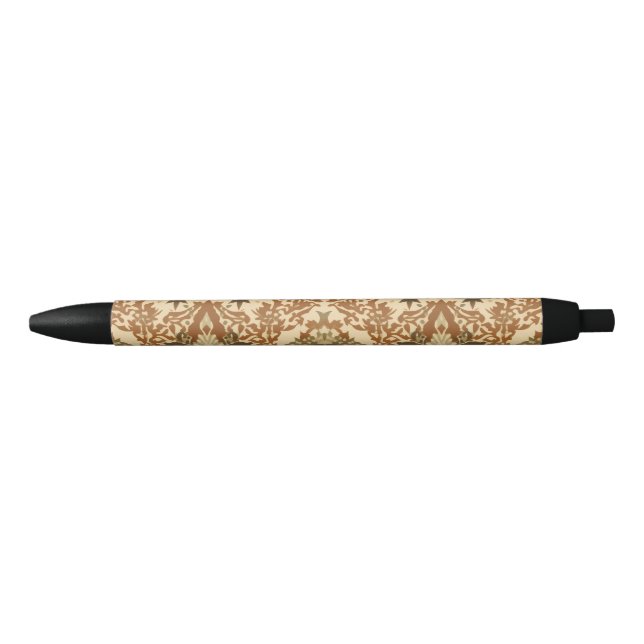 Intricate Bohemian Ethnic Black Ink Pen (Front)