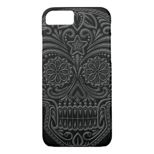 Intricate Dark Sugar Skull iPhone 8/7 Case