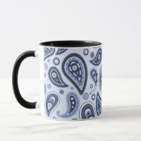 Intricate Floral Paisley Print Design
