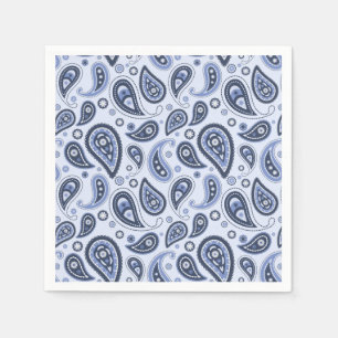 Intricate Floral Paisley Print Design Napkin