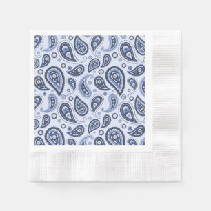 Intricate Floral Paisley Print Design Napkin
