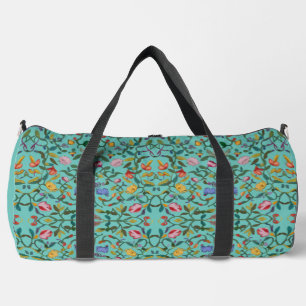 Intricate floral pattern botanical Cut Sew Bag