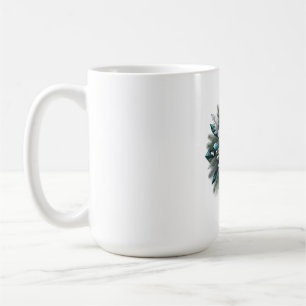 Intricate Frozen Evergreen T-Shirt Coffee Mug
