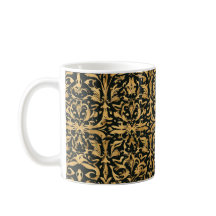 Intricate Gold Ornamental Pattern
