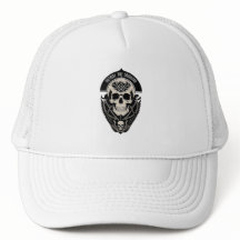 Intricate Gothic Skull Illustration