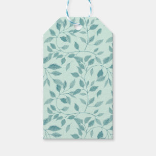 Intricate Ivy Botanical Pattern Gift Tags