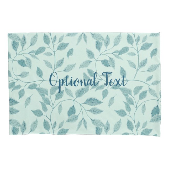 Intricate Ivy Botanical Pattern Pillowcase (Front)