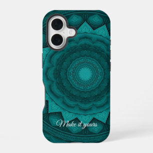 Intricate Mandala Art Phone Case – Add Your Loved