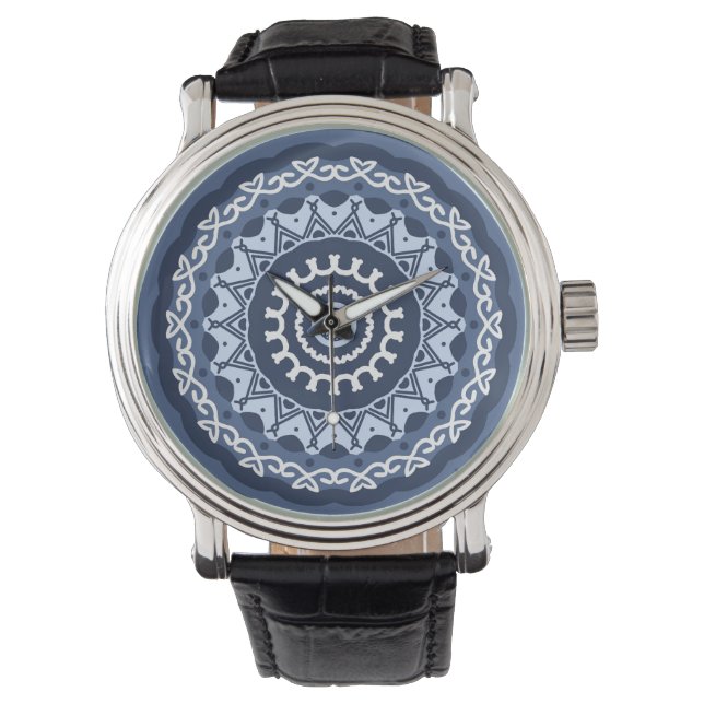 Intricate Mandala Design Watch (Front)