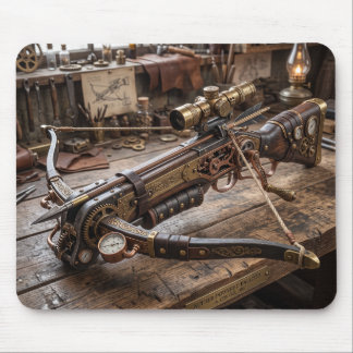 Intricate Mediaeval Crossbow Mouse Mat