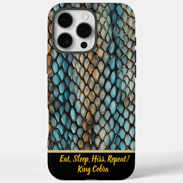 Intricate patterns of a venomous snake's skin Case-Mate iPhone case (Back)