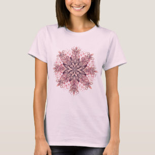 Intricate Snowflake Design T-Shirt