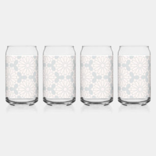 Intricate Symmetrical Islamic Art Can Glass