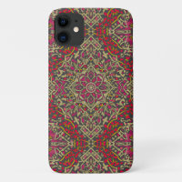 Intricate, Traditional Oriental Rug Motif Design