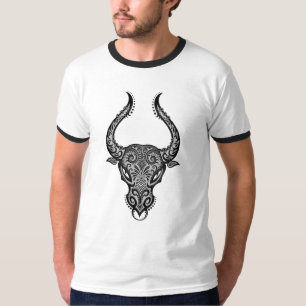Intricate Tribal Taurus T-Shirt