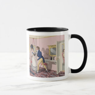 Intrigue, plate 10 from 'The Necessary Qualificati Mug