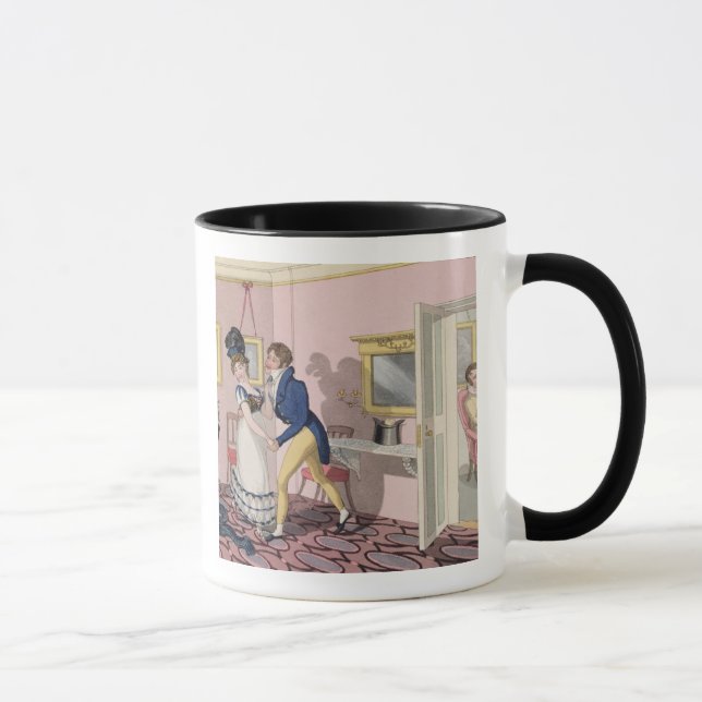 Intrigue, plate 10 from 'The Necessary Qualificati Mug (Right)