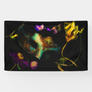 Intrigue with a venetian mask Banner
