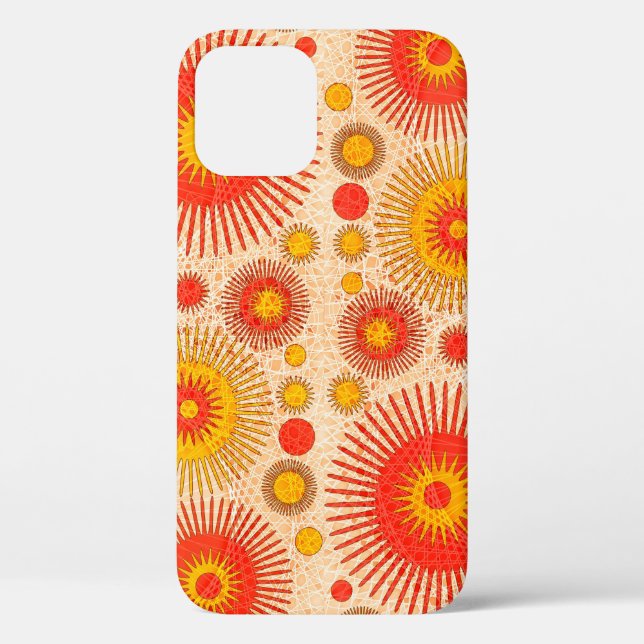Intriguing modern abstract design with floral and  Case-Mate iPhone case (Back)