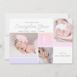 Introducing Multi-Photo Birth Announcement