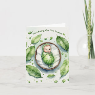 Introducing Our Little Peapod! Birth Announcement