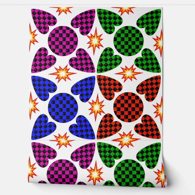 Introducing our Peel and Stick Wallpaper (Unrolling)