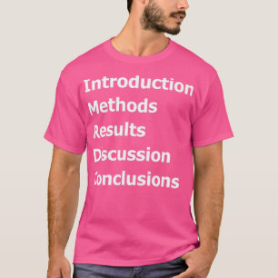 Introduction Methods Results Discussion Conclusion T-Shirt