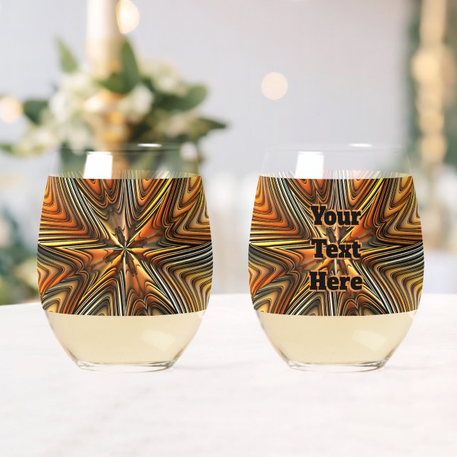 Introspection Stemless Wine Glass (Insitu (Wedding))