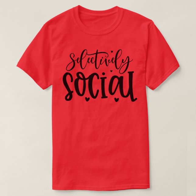 Introvert 5 T-Shirt (Design Front)
