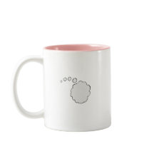Introvert Basics: Energy Inward Pink Two-Tone Mug