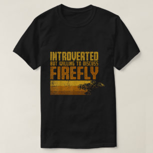 Introvert But Willing To Discuss Space Shows T-Shirt