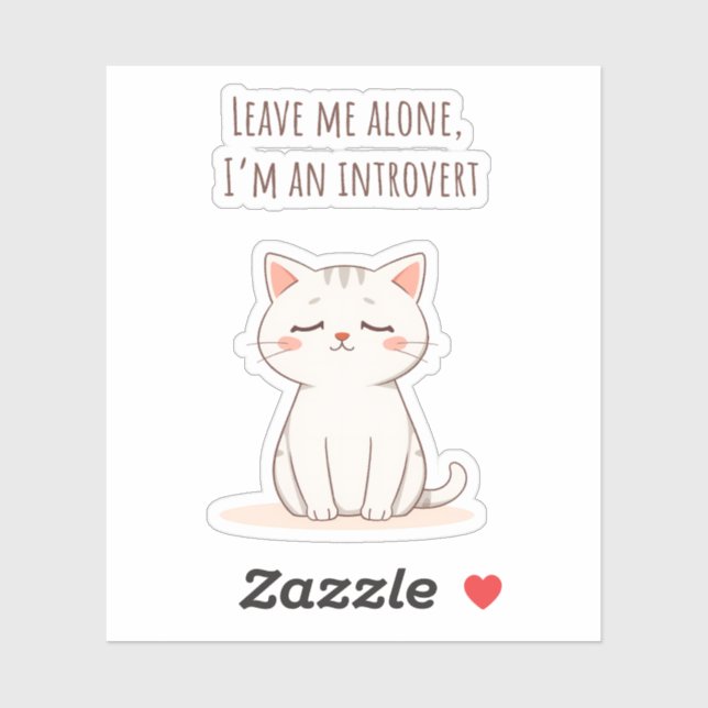 Introvert Cat (Sheet)