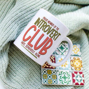 Introvert Club Coffee Mug