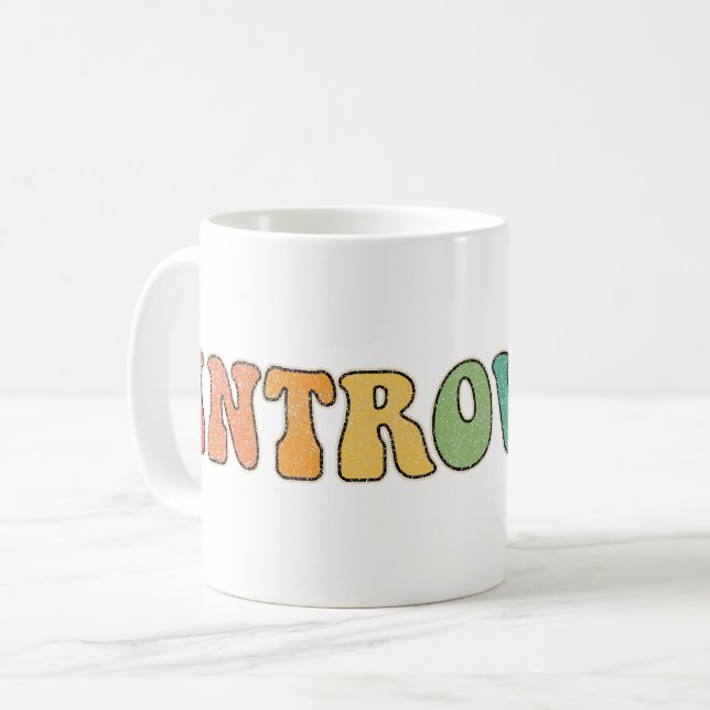 Introvert Coffee Mug (Front Left)