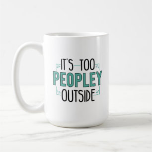 Introvert Coworker Birthday Gag Gift Coffee Mug