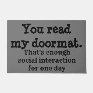Introvert Doormat