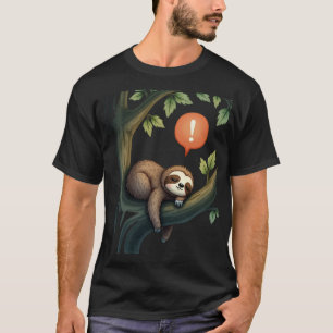 Introvert Feed Refresh Avoidance Sloth Sleeping Th T-Shirt
