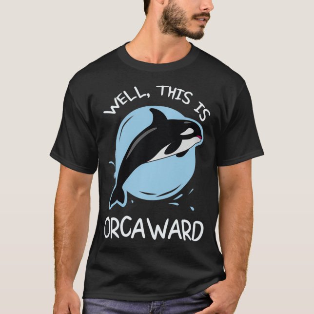 Introvert Funny Awkward Orca Pullover  (Front)