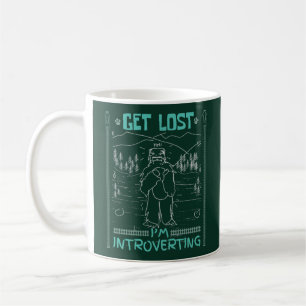 INTROVERT FUNNY QUOTES - FUNNY YETI COFFEE MUG