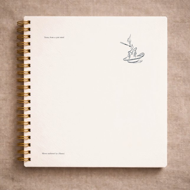 Introvert Gift Minimalist Line Art Planner Notebook (Creator Uploaded)